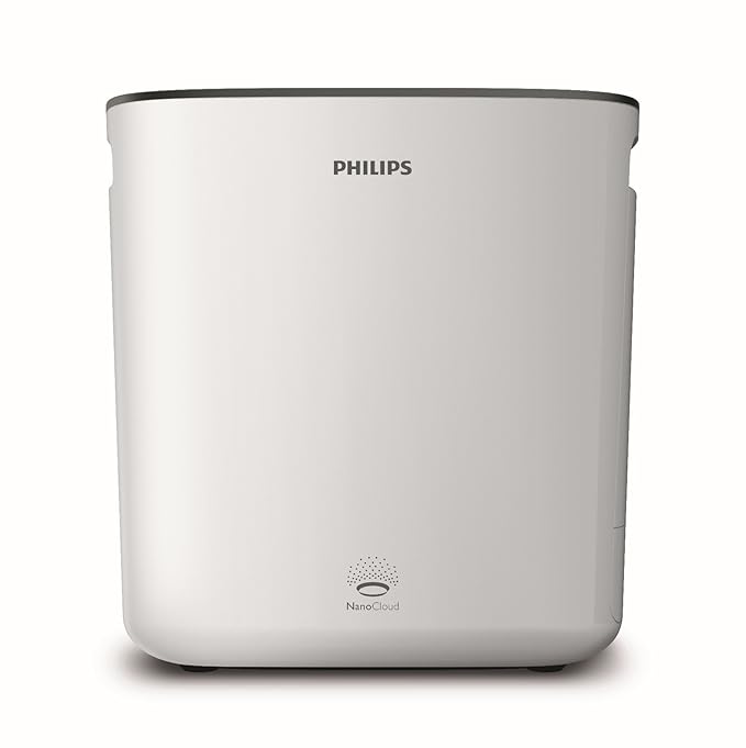 Philips HU5930/10 Luftwäscher (Optimale Luftbefeuchtung mit Reinigungswirkung, bis zu 70m²) weiß
