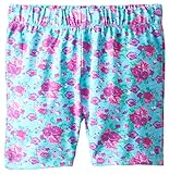 Dream Star Girls' Floral Print Bike Shorts