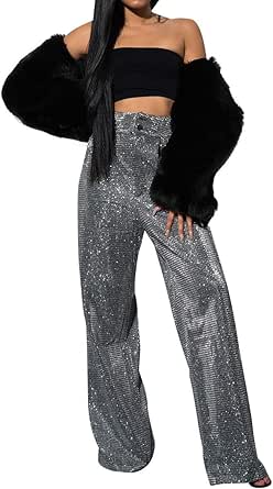 rhinestone pants akira glitter diamond