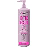 Noughty 97% Natural To The Rescue Moisture Boost Shampoo, to Gently Cleanse and Replenish Lost Moisture with Sweet Almond and Sunflower Seed, Sulfate Free Vegan Haircare 33.8fl.oz