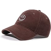 Unisex Basic Solid Baseball Cap Vintage Washed Distress Cotton Low Profile Dad Hat Adjustable Sports Hat