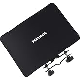 Rannsgeer Microphone Stand Tray, 10.8 X 7.8 | Heavy Duty Steel, Clamp-On, Accessory Shelf for Mic Stand