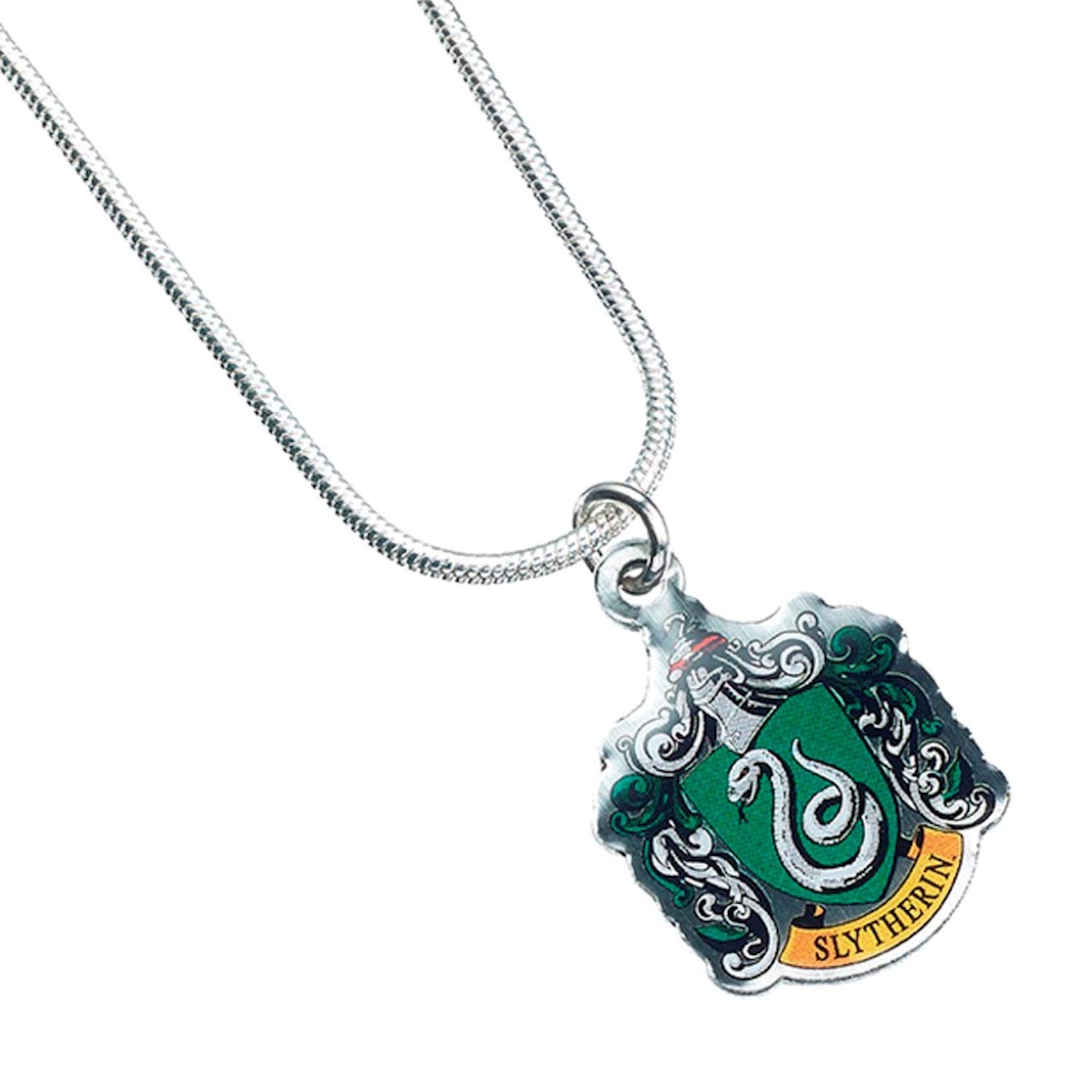 The Carat Shop Harry Potter Slytherin Crest Necklace WN0023