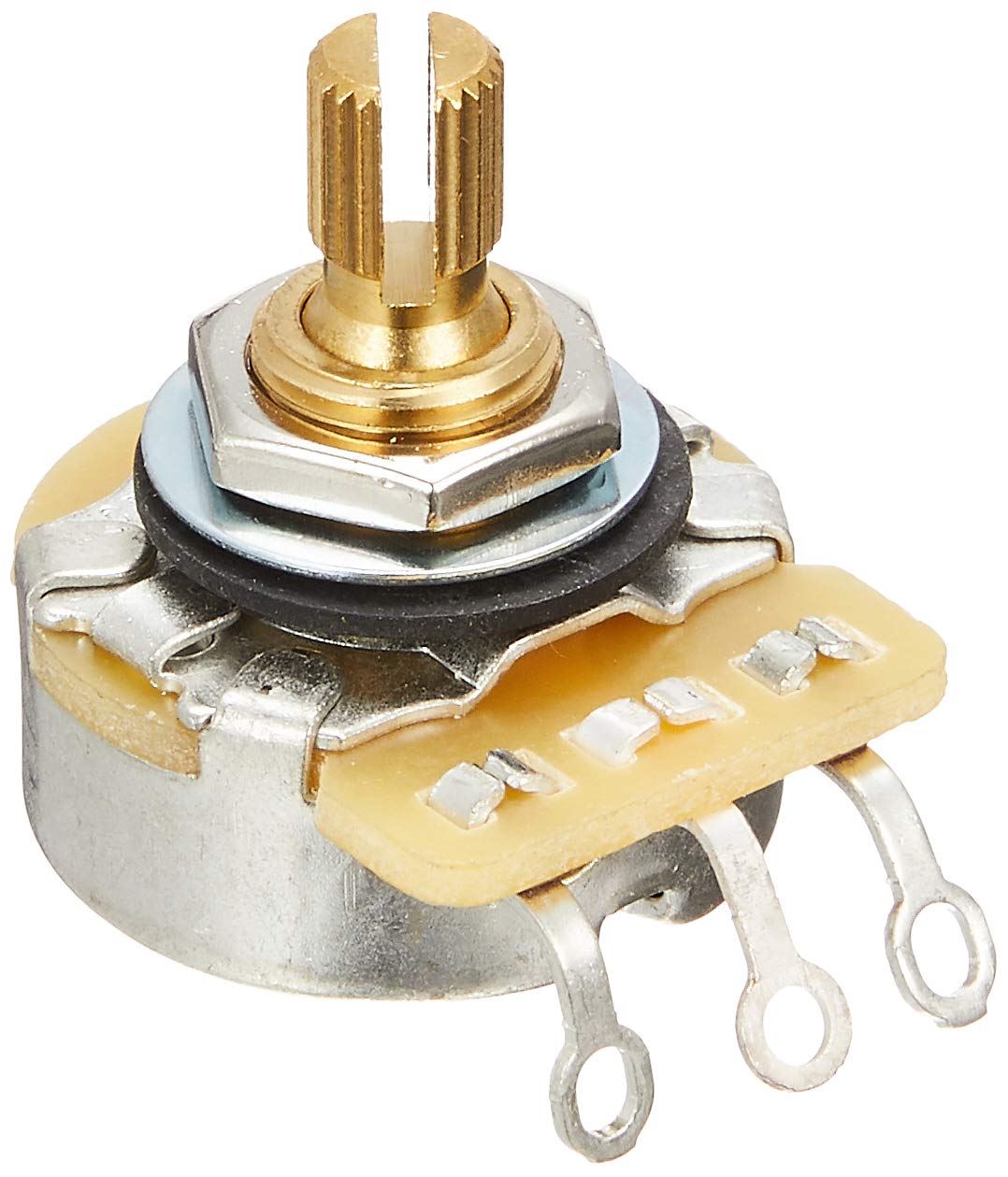 SCUD 可変抵抗器 CTS製ポット インチサイズ ショートシャフト 250KΩ Bカーブの商品画像