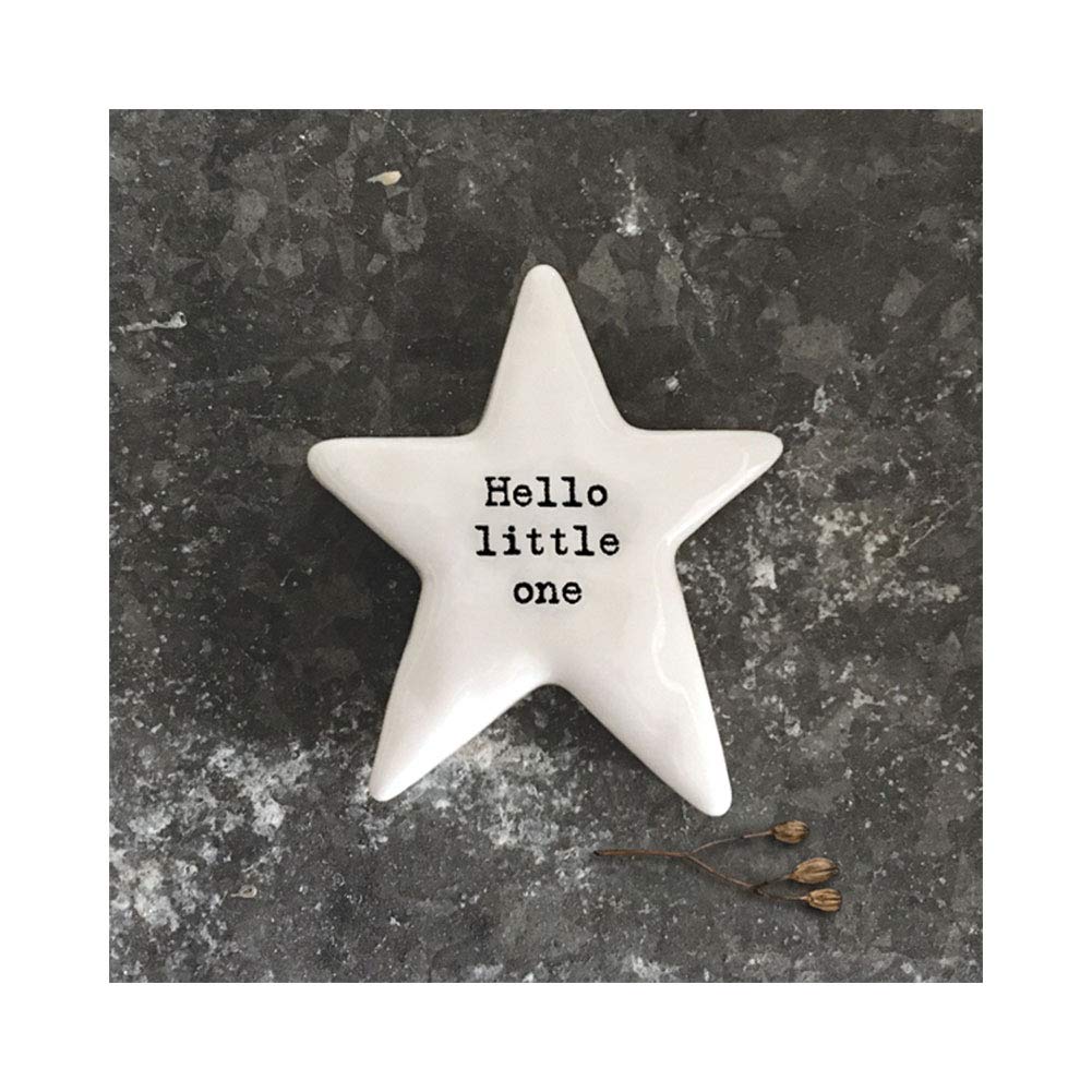 East of India Star Token - Hello Little One