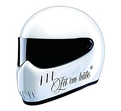 STICKY DUDE 2 Pieces Let 'em Hate Motorcycle Black