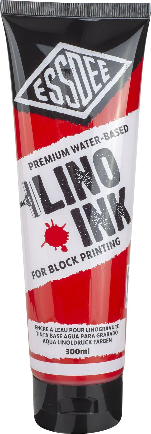 Essdee Block Printing Ink Brilliant Red (Scarlet) , 300ml