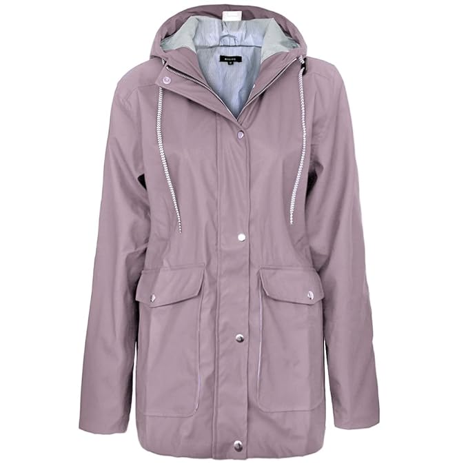 rubberised rain mac womens