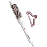 Conair Double Ceramic 1&frac14;-Inch Thermal Brush, Heated Round Brush for Blowouts, Curls, and Waves, Ceramic Technology Eliminates Damaging Hot Spots for Smooth, Shiny Hair