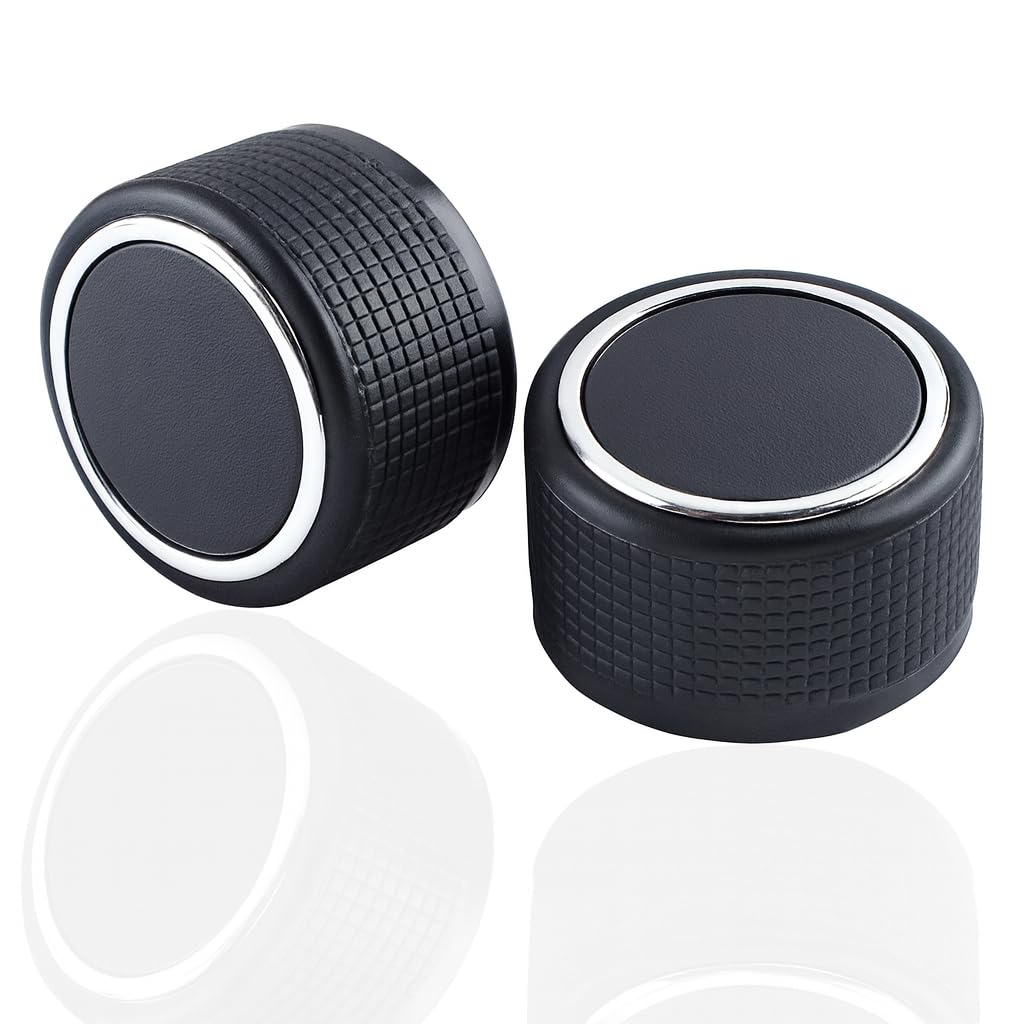 Photo 1 of Car Rear Radio Replacement Knobs Compatible with 2007-2013 Chevy Tahoe Chev-rolet Silverado GMC Acadia Sierra Escalade Buick Enclave Yukon Cadillac-Audio Volume Control Knob Replacements GM 22912547