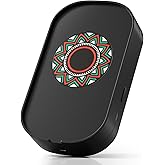 BNING Mouse Jiggler Undetectable, Automatic Mouse Mover Device for Computer Laptop Awakening, No Software & Driver with ON/Off Switch Mouse Shaker, Work from Home Must Haves (Black Sun)