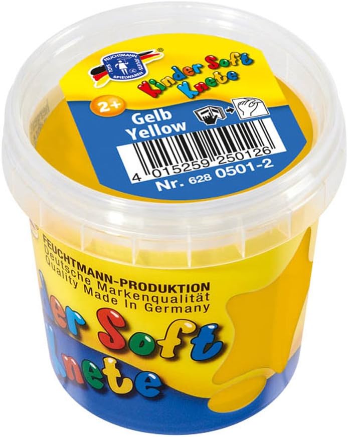 Feuchtmann Kinder Soft Basic Air-Dry Modelling Clay (Yellow)