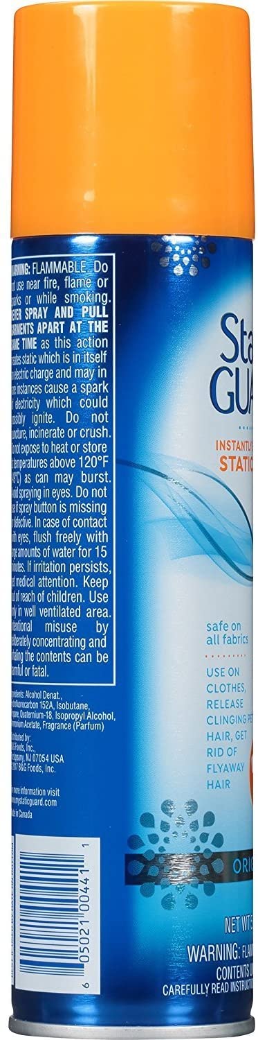 Static Guard Spray 5.5 oz - Pack of 4