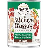 NUTRO Adult KITCHEN CLASSICS Healthy Dinner with Lamb & Vegetables Premium Loaf Canned Dog Food 12.5 Ounces (Pack of 12)
