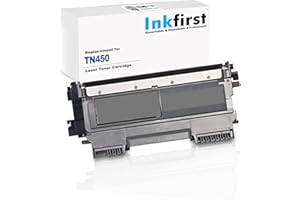 Inkfirst® Toner Cartridge TN-450 (TN450) High Yield Compatible Remanufactured for Brother TN-450 Black DCP-7060D DCP-7065DN M