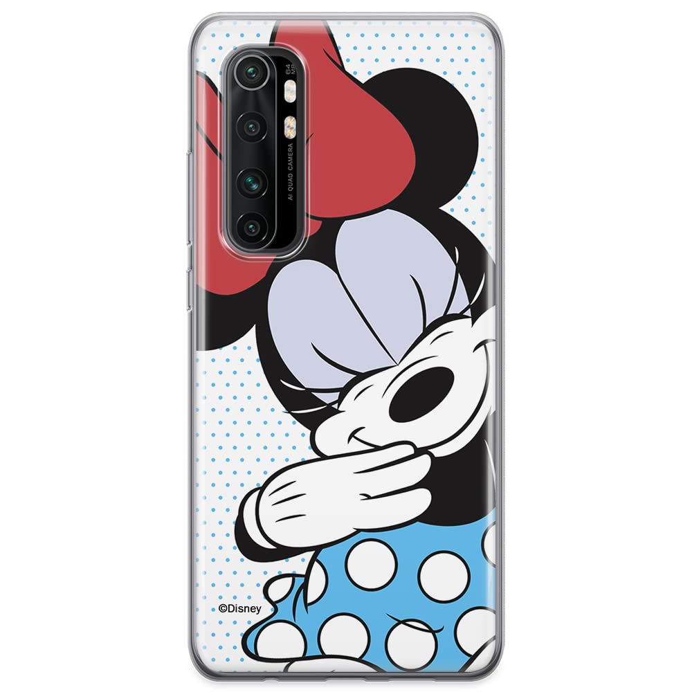 ERT GROUP mobile phone case for Xiaomi MI NOTE 10 Lite original and officially Licensed Disney pattern Minnie 033 optimally adapted to the shape of the mobile phone, case made of TPU