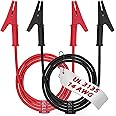 14 Gauge/40in. Alligator Clips Electrical with Wires 2Pcs UL3135, Heavy Duty Silicone Test Leads Set Jumper Wires Kit for Tes