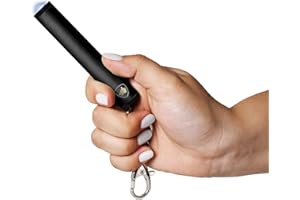 Mini Stun Gun for Self Defense, Smallest Stun Gun for Women, Keychain-Friendly, LED Flashlight, USB-C Rechargeable, Max Strength, Enlight Mini Stun Pen by Guard Dog Security