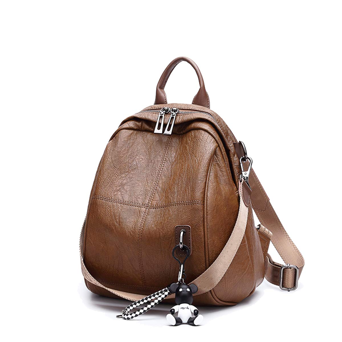 NIYUTA Women's Daypacks Fashion Casual Leather Vintage Travel School 2019 Summer Backpack