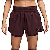 Nike Womens Dri-fit High-Waisted 3" 2-in-1 Shorts
