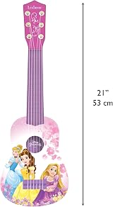 Lexibook Disney Princess My First Guitar 21 Inch 6 Nylon Strings Pink K200DPLXB view 4