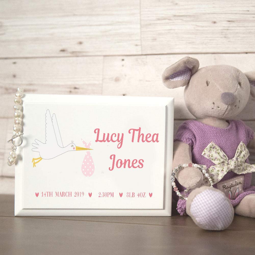personalised baby jewellery box
