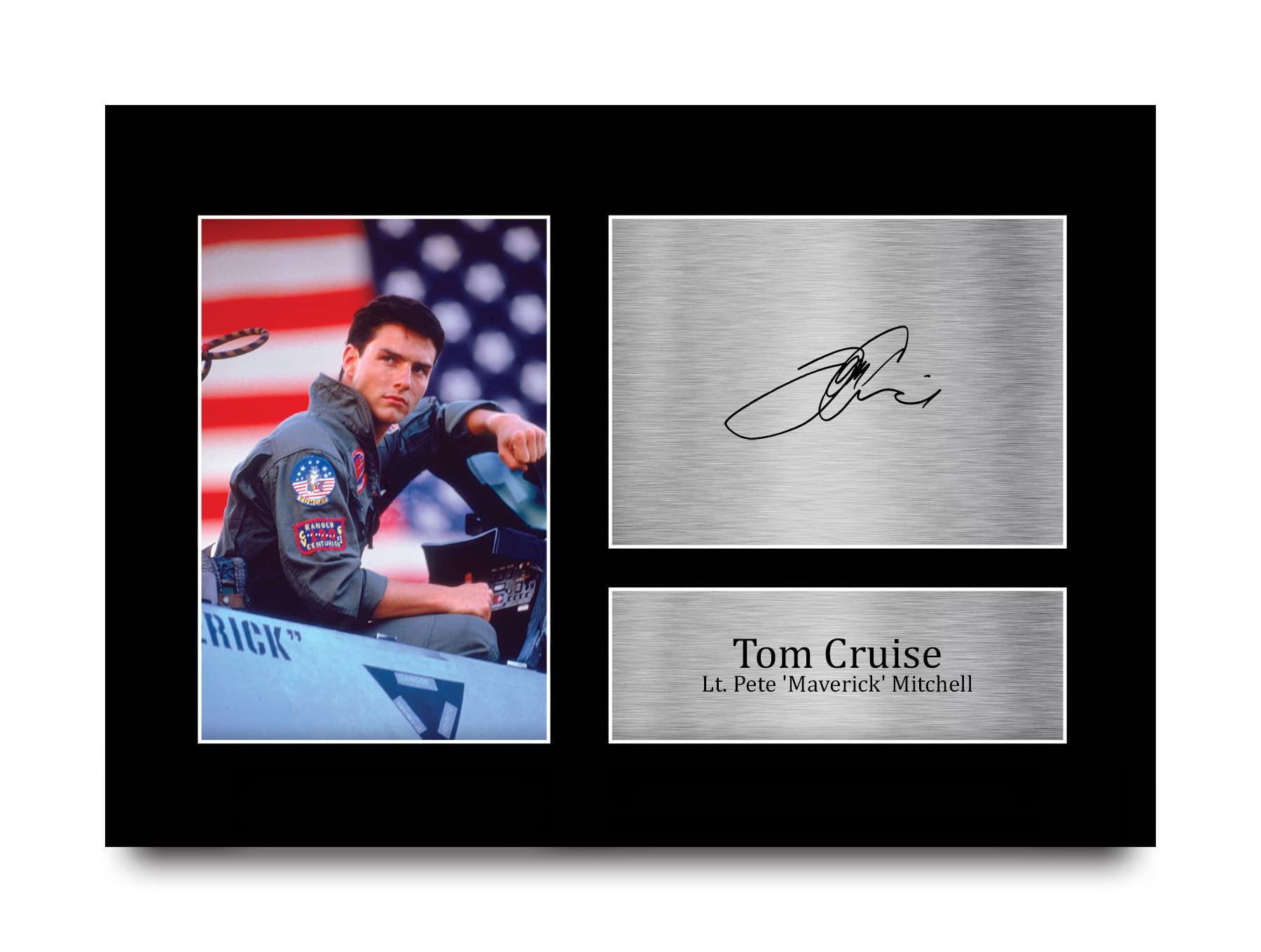 HWC Trading A4 Tom Cruise Top Gun Maverick Gifts Printed Signed Autograph Picture for Movie Memorabilia Fans - A4