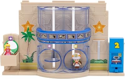 The Super Mario Movie Galaxy Gateway Diorama Officially Licensed Jakks Pacific