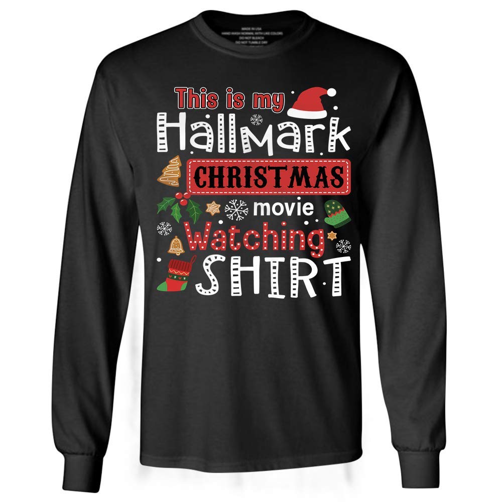 This Is My Hallmark Christmas Movie Watching Shirt Tshirt 2747 Kitilan