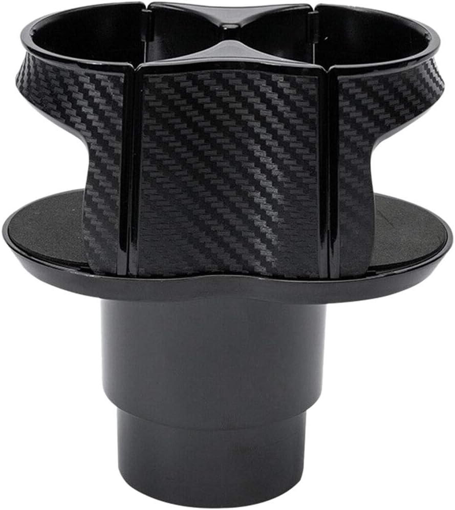 Beauneo Car Center Console Dual Cup Holder Expander, 2 In 1