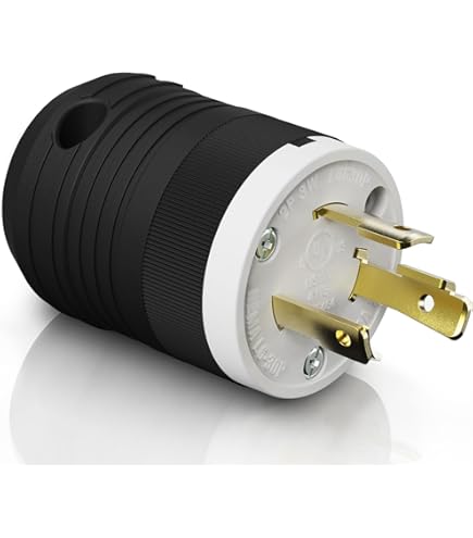 Contacto Para Empotrar Hoja Recta, Con Conexion A Tierra, 30 A, 125/250 V, NEMA 14-30R, 3P, 4W - Foto 8