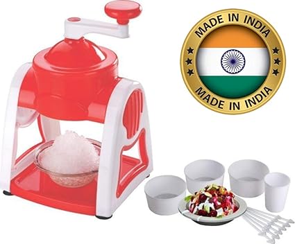 Harismruti Gola Maker Machine Ice Gola Maker Manual Ice Crusher Non Electric For Home Random Color Made In India Amazon In Home Kitchen
