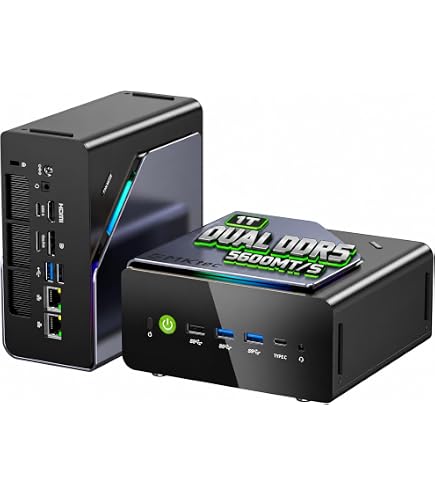 Amazon.com: GMKtec K12 Gaming Mini PC Oculink AMD Ryzen 7 H 255