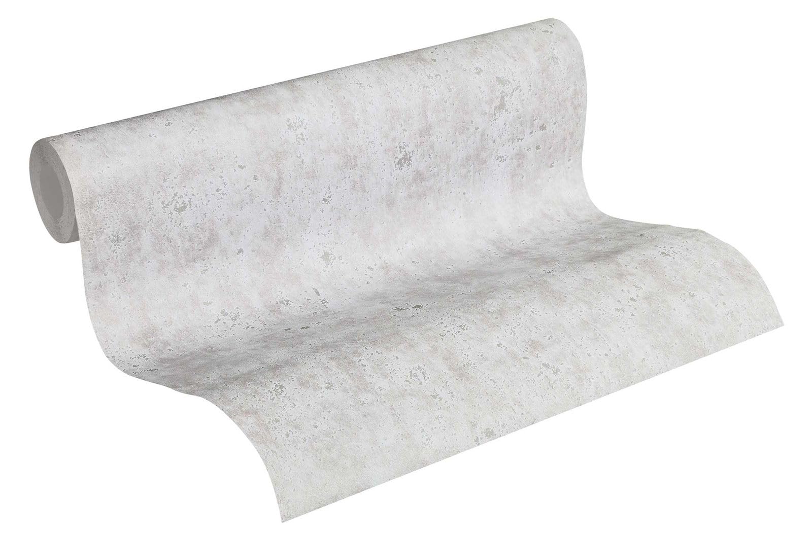 A.S. Création Vliestapete Beton Concrete & More Tapete in Vintage Beton Optik 10,05 m x 0,53 m grau Made in Germany 366001 36600-1