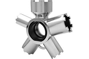 ZXIQM Upgraded 10-in-1 Metal Faucet Aerator Removal Tool Kit, Universal Heavy-duty Metal Aerator Key for Hidden Threaded/Housed Aerators, Fits M16.5 M18.5 M21.5 M22 M24 M28 TT TF STD