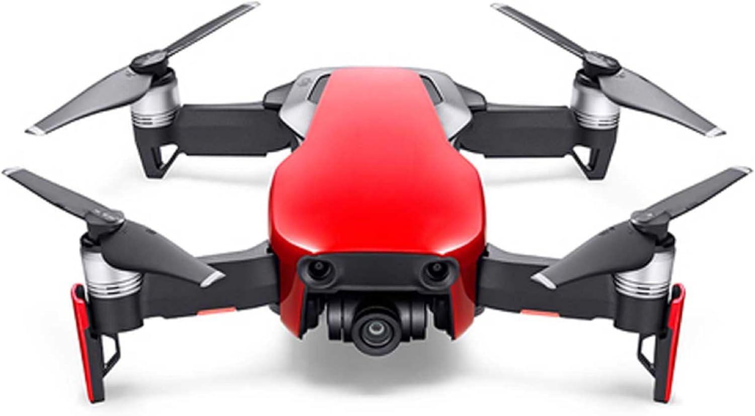 dji mavic air flame red fly more combo