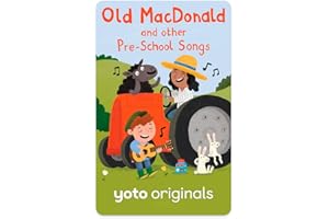 Yoto Old Macdonald & Other Pre-School Songs – Kids Musical Card for Use with Player & Mini All-in-1 Audio Device, Screen-Free Listening with Fun Singalong Music for Playtime & Travel, Ages 1+