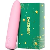 Bullet Vibrator for Women, Fully Body-Safe Silicone Mini Vibrator, Pink | 10-Mode Small Vibrator | Quiet Clit Stimulator | Waterproof USB Rechargeable | Discreet Adult Sex Toy for Travel