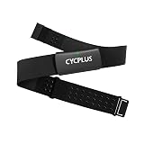 CYCPLUS Heart Rate Monitor Chest Strap H2Pro, Bluetooth ANT+ Heart Rate Monitor Chest Sensor with 500h Battery, IPX7 Waterproof and Dustproof, HRM Works with Strava/CYCPLUS App