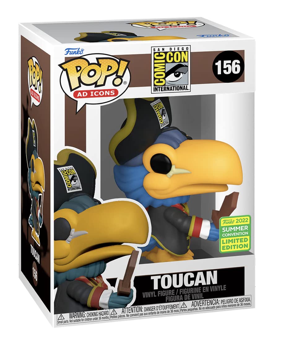 Funko Pop! SDCC Pirate Toucan Summer Convention 2022