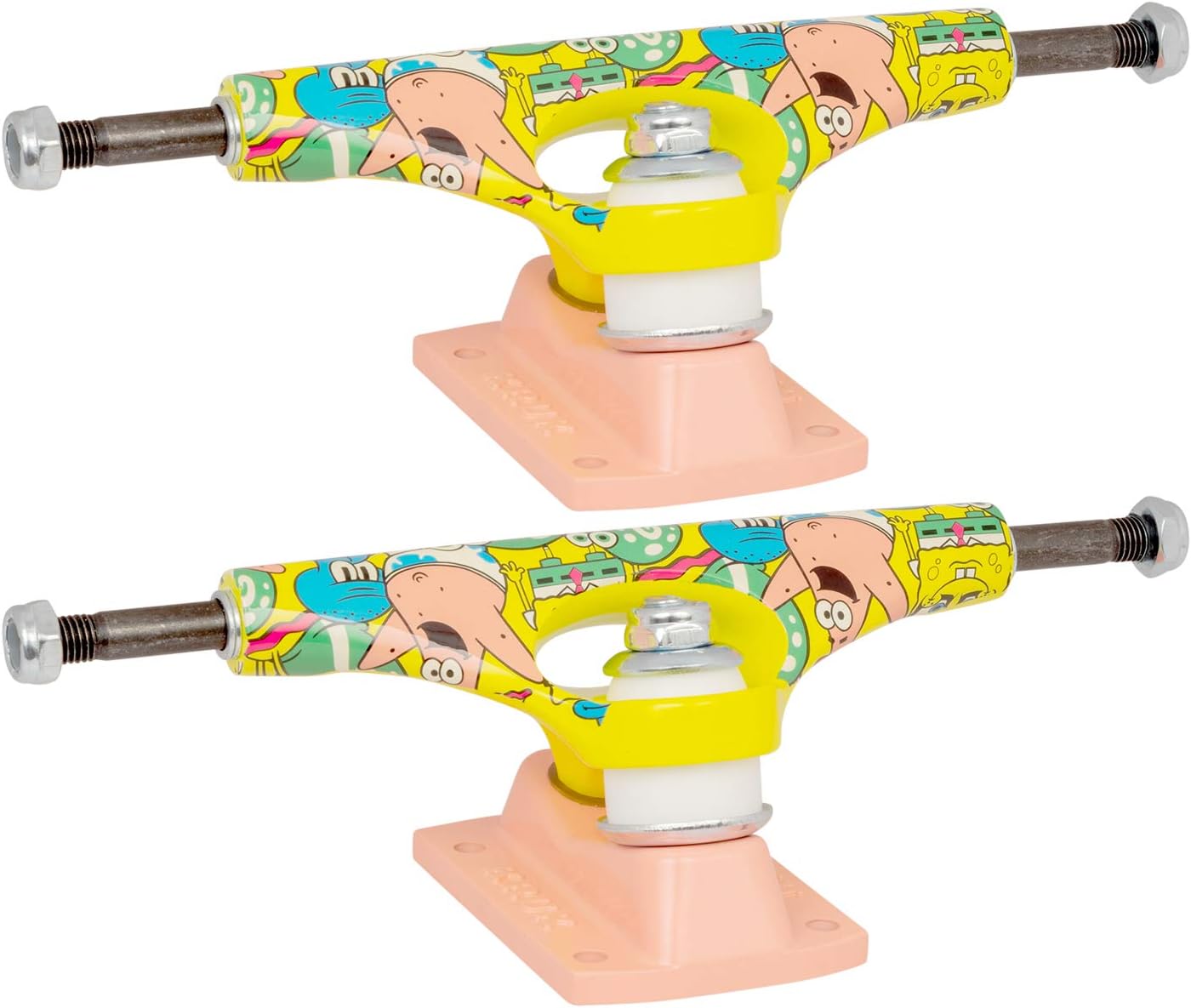 Krux Skateboard Trucks Spongebob Bob Squad 7.6"