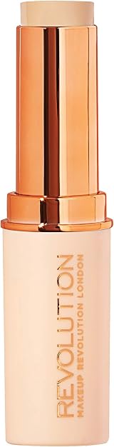 Makeup Revolution Fast Base Stick Foundation F3 by Revolution Skincare London view 2