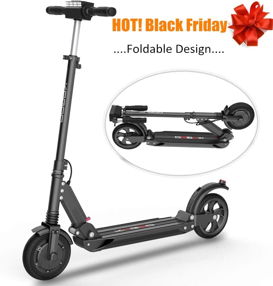 Electric Scooter Adults,30KM Long-Range,350w High Power Motor,E-Scooter with LCD-display, Convenient and Fast Commuting, Max Speed 30km/h, Ultra Lightweight E Scooter with 8.5 Solid Filled Tire
