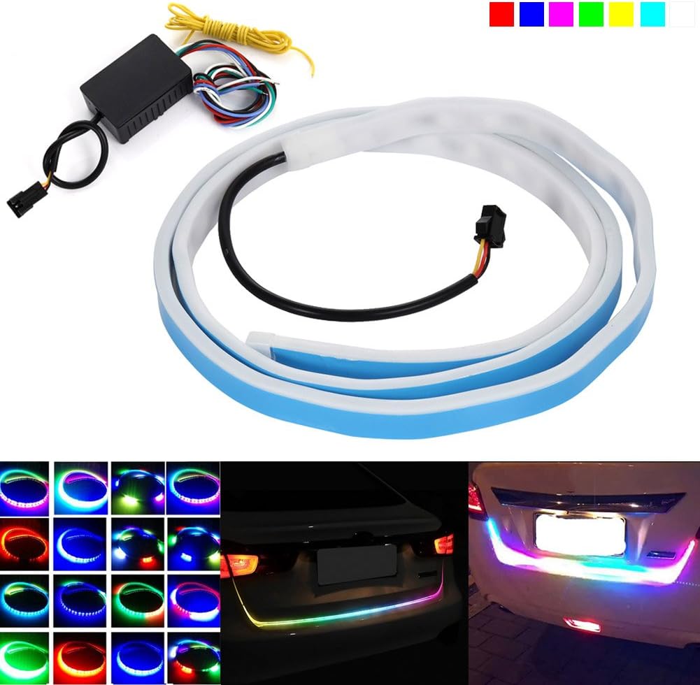 Hrph Fashion 12V LED Car Braking Light Strips Tailstock Amazon.co.uk