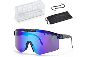 Zynaxir Cycling Sunglasses for Men Women, Polarized Sports Sunglasses with UV400 Protection, Bike Riding Glasses with Impact 