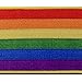 ZEGIN LGBT Rainbow Flag Embroidered Emblem Iron On Sew On Gay Rights Patch