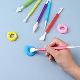 Abeillo 9Pcs Clay Tools Set Polymer Clay Modelling Tools view 7