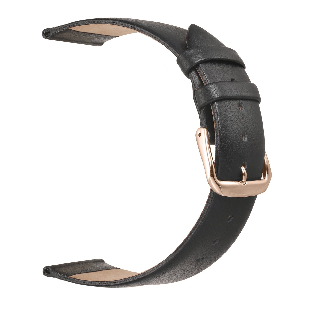 Classical Thin Leather Watch Straps for Ladies,Genuine Leather Watch Straps for Women & Mens 12mm 14mm 16mm 18mm 20mm More Colors