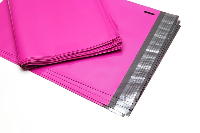 100 Folienmailer Versandbeutel Neon Pink 250 X 350 Mm Klappe 