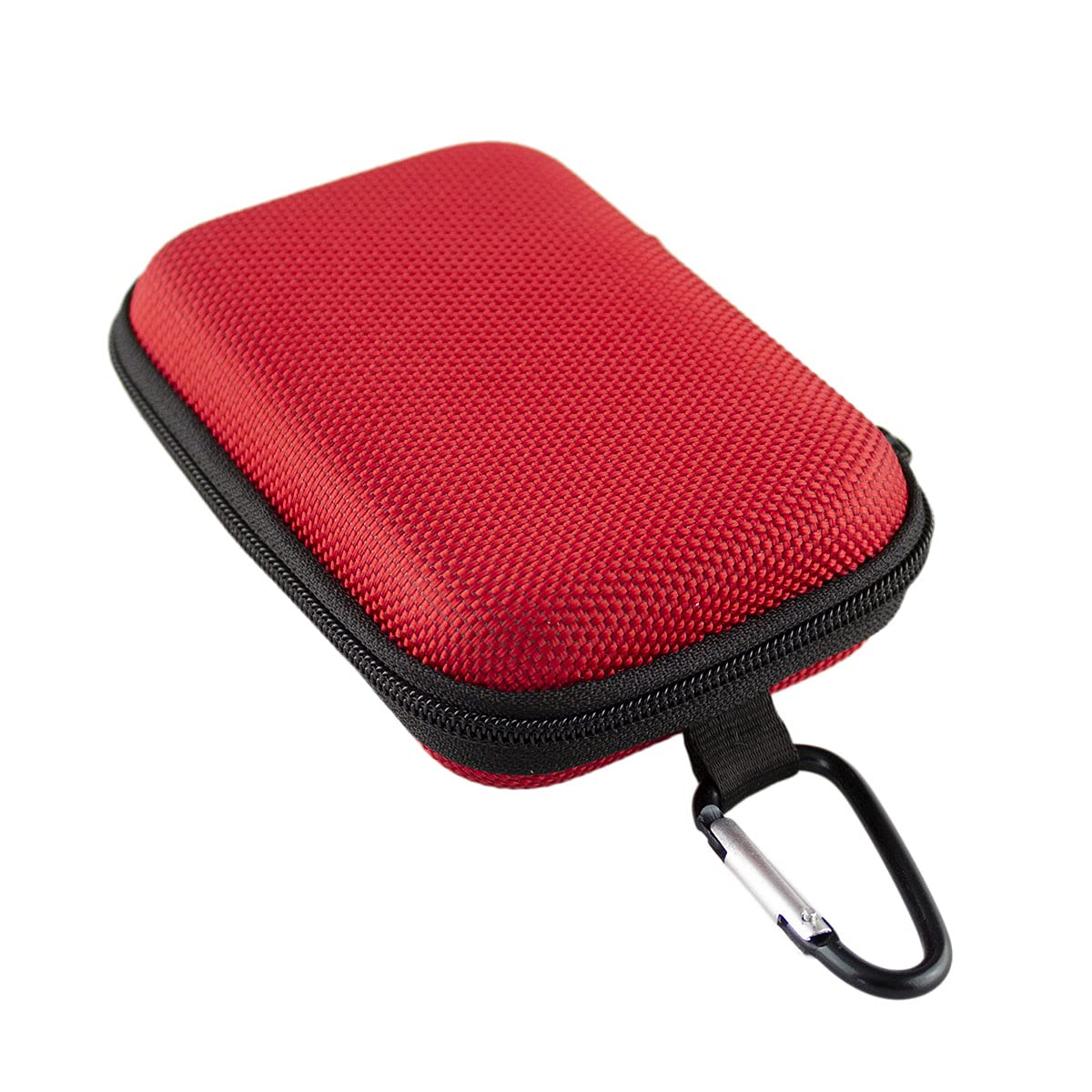 caseroxx Blood Glucose Meter Hard Case Suitable for Freestyle Libre 1/2 / Insulinx / 14 Day in red, Diabetic Storage case